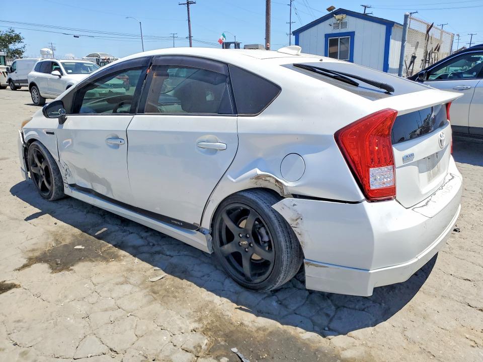 2011 Toyota Prius VIN JTDKN3DUXB5313832 COPART salvage auction — SIDE, CA - SALVAGE CERTIFICATE, sold $1,450 on 2026-07-30 (photo 2)