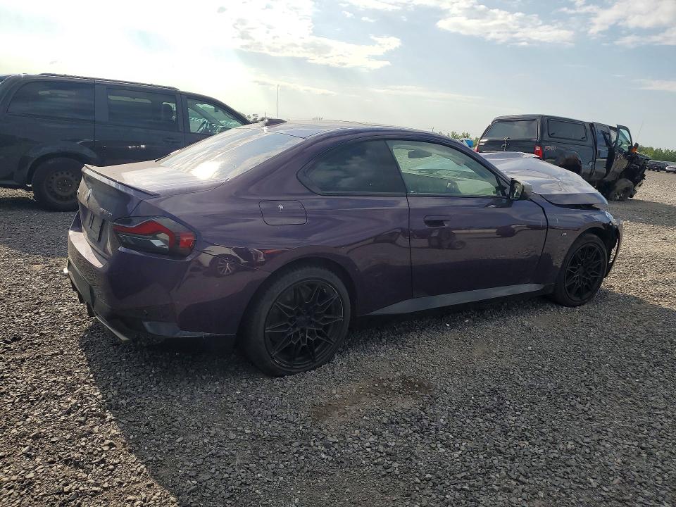 2023 BMW M2 VIN 3MW53CM04P8D43500 COPART salvage auction — FRONT END, On - Permit Salvage, sold $9,800 on 2026-07-16 (photo 3)