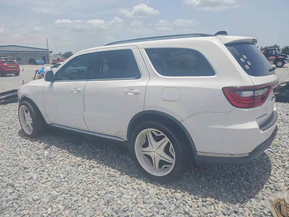 2015 Dodge Durango VIN 1C4RDHDG9FC740297 COPART salvage auction — FRONT END, FL - CERT OF TITLE-REBUILT, sold $1,300 on 2026-07-31 (photo 2)