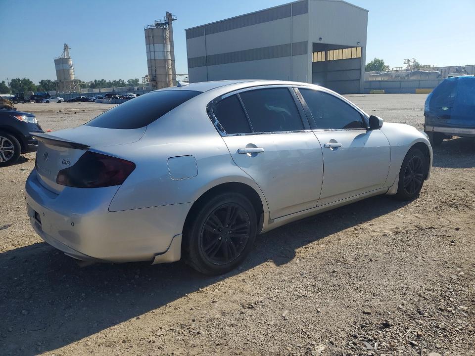 2012 Infiniti G VIN JN1CV6AR4CM971050 COPART salvage auction — FRONT END, Ks - Dealer Only Clean Title, sold $725 on 2026-07-30 (photo 3)