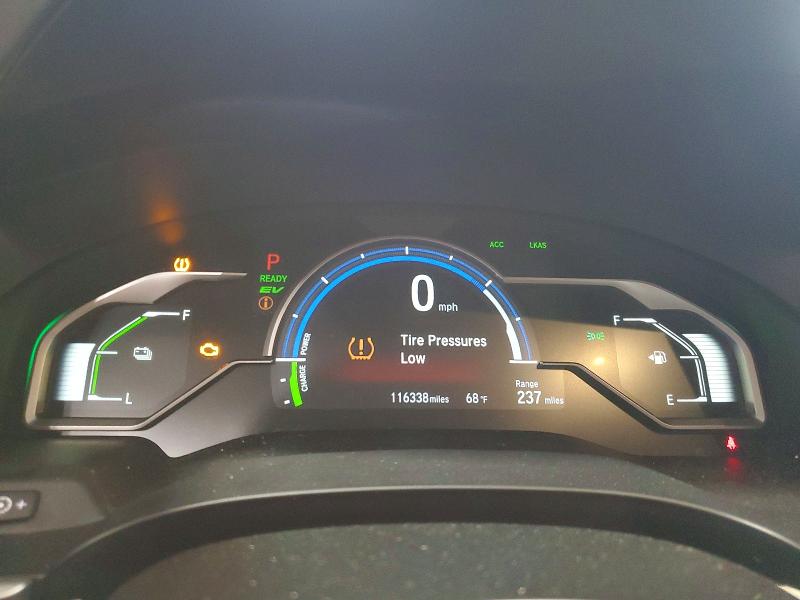 2018 Honda Clarity VIN JHMZC5F16JC008419 COPART salvage auction — FRONT END, Ny - Mv-907A Salvage Certificate, sold $3,450 on 2026-07-13 (photo 9)