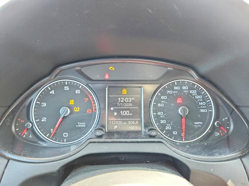 2016 Audi Q5 VIN WA1C2AFP8GA073407 COPART salvage auction — FRONT END, Ct - Cert Of Title-Salvage, sold $475 on 2026-07-21 (photo 9)