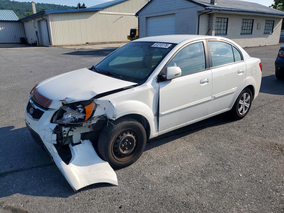 2010 Kia Rio VIN KNADH4A30A6658892 COPART salvage auction — FRONT END, PA - CERTIFICATE OF SALVAGE, sold $125 on 2026-07-28 (photo 1)