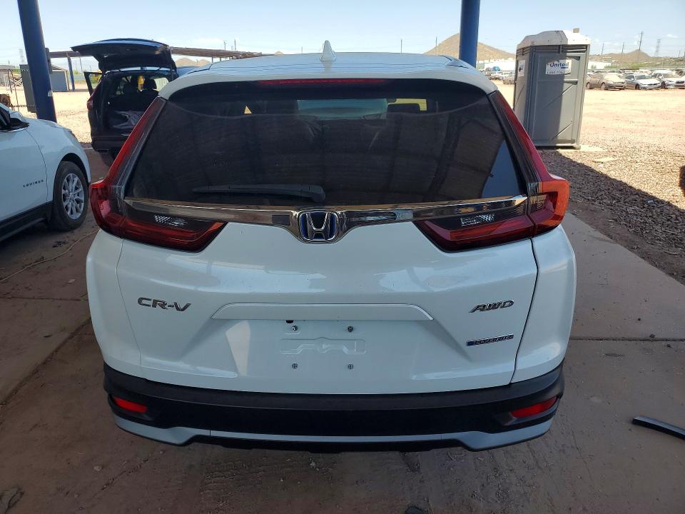 2021 Honda Cr-v VIN 7FART6H86ME030353 COPART salvage auction — REAR END, Az - Cert Of Title - Salvage, sold $4,850 on 2026-07-21 (photo 6)