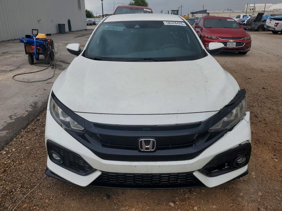 2019 Honda Civic VIN SHHFK7H48KU424873 COPART salvage auction — FRONT END, AL - CERT OF TITLE-FLOOD SALVAGE, sold $4,100 on 2026-07-29 (photo 5)