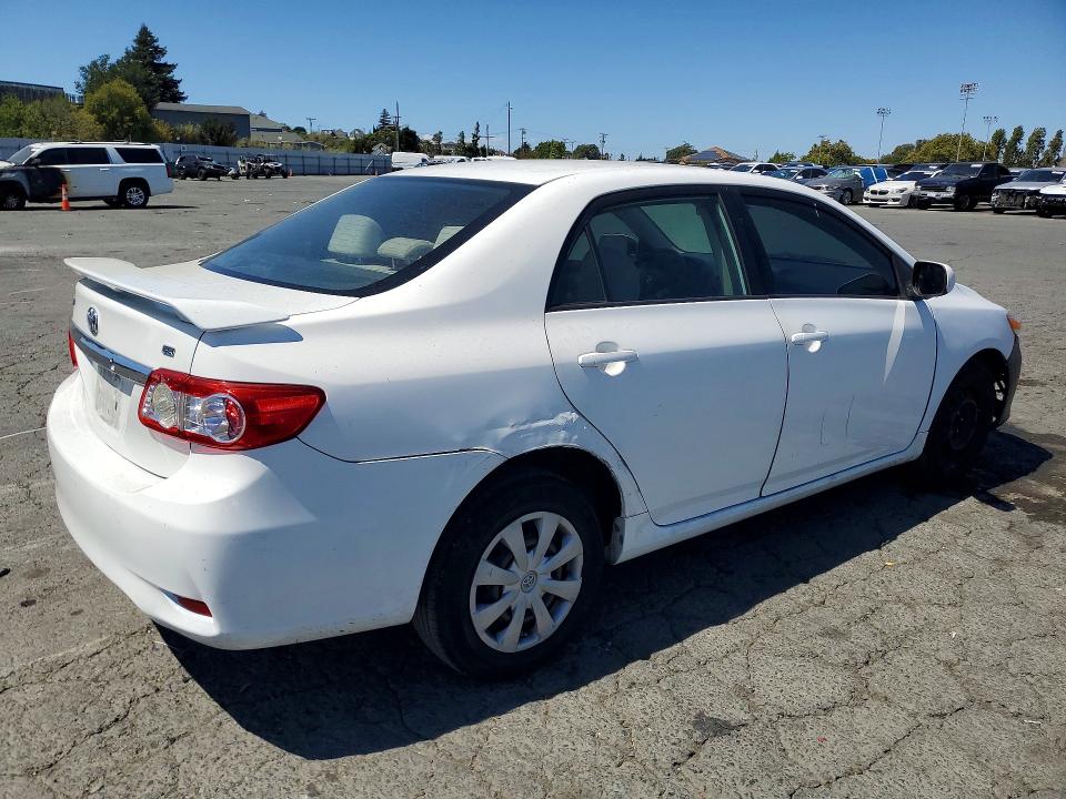 2011 Toyota Corolla VIN JTDBU4EE4B9169073 COPART salvage auction — SIDE, CA - DLR/DIS/EXP ONLY SALVAGE TITLE, sold $575 on 2026-07-24 (photo 3)