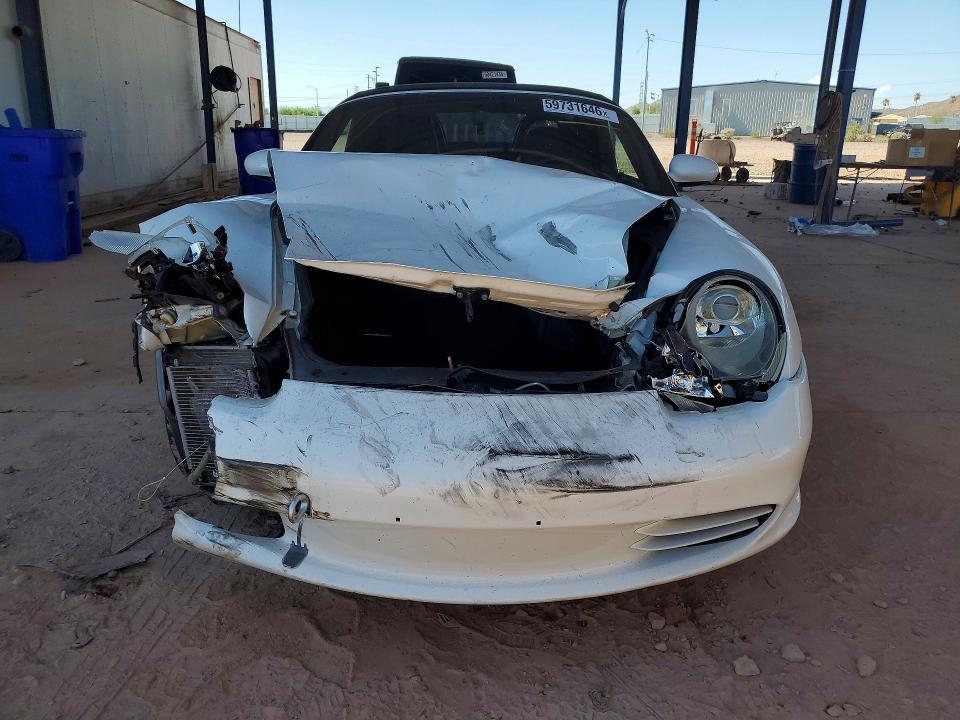 2003 Porsche Boxster VIN WP0CA29823U622773 COPART salvage auction — FRONT END, AZ - CERT OF TITLE - SALVAGE, sold $225 on 2026-07-21 (photo 5)