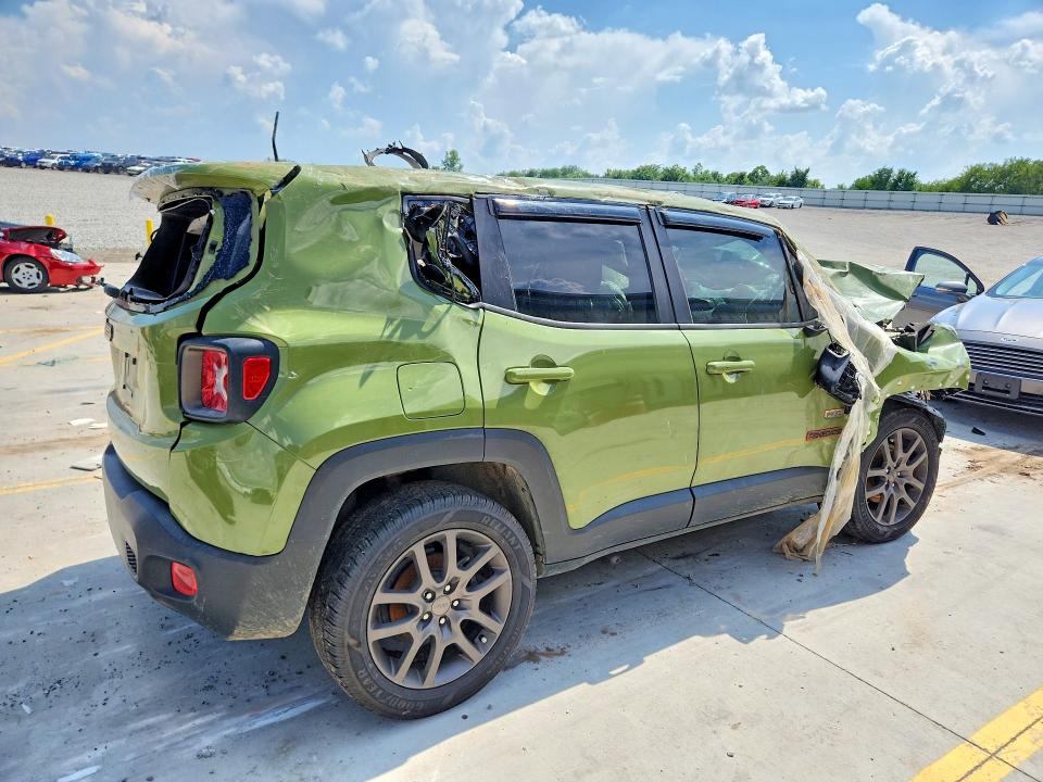 2016 Jeep VIN ZACCJBBT6GPD70192 COPART salvage auction — FRONT END, Ky - Cert Of Title-Salvage, sold $350 on 2026-08-13 (photo 3)