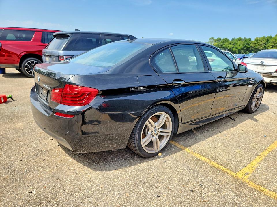 2016 BMW 5 series VIN WBAFV3C55GD687271 COPART salvage auction — MECHANICAL, Fl - Certificate Of Title, sold $3,357 on 2026-08-03 (photo 3)
