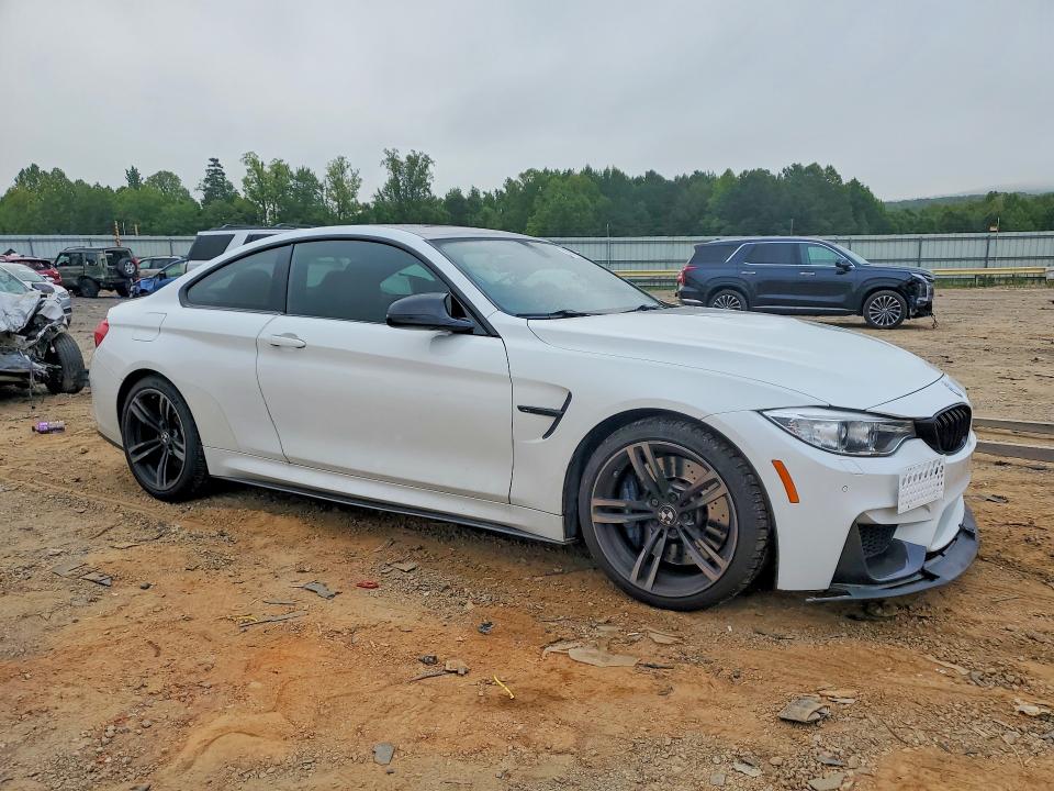 2015 BMW M4 VIN WBS3R9C57FK333042 COPART salvage auction — MECHANICAL, Va - Cert Of Title - Salvage, sold $10,400 on 2026-07-24 (photo 4)