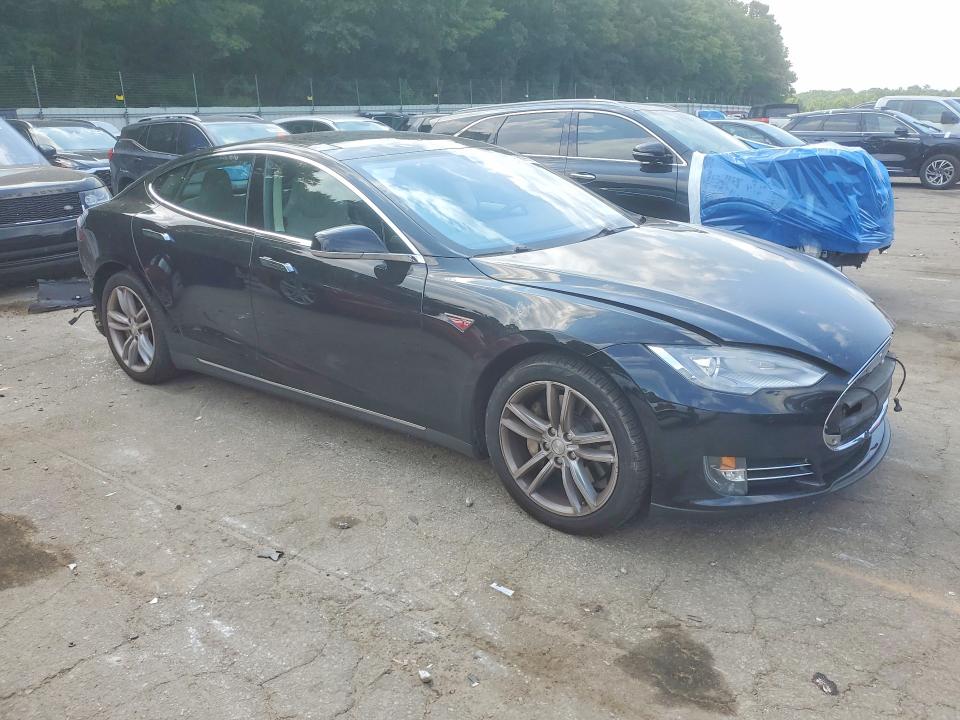 2015 Tesla Model s VIN 5YJSA1H10FF080743 COPART salvage auction — FRONT END, Ga - Cert Of Title-Salvage, sold $3,650 on 2026-07-31 (photo 4)