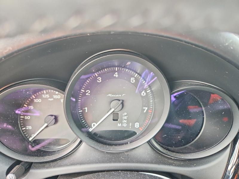 2024 Porsche Macan VIN WP1AA2A50RLB04473 COPART salvage auction — FRONT END, TX - CERTIFICATE OF TITLE, sold $13,100 on 2026-08-11 (photo 9)