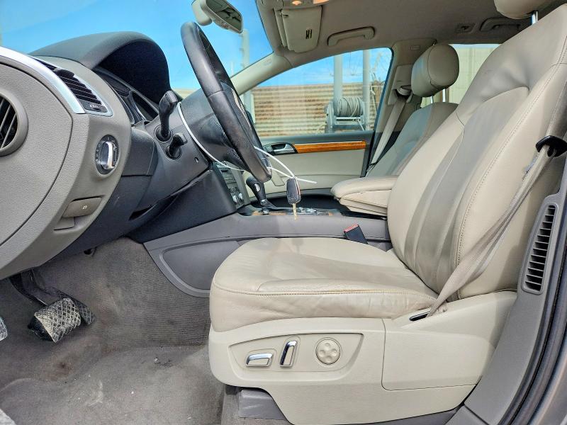 2010 Audi Q7 VIN WA1CYAFE7AD001522 COPART salvage auction — FRONT END, Ca - Salvage Certificate, sold $750 on 2026-07-23 (photo 7)