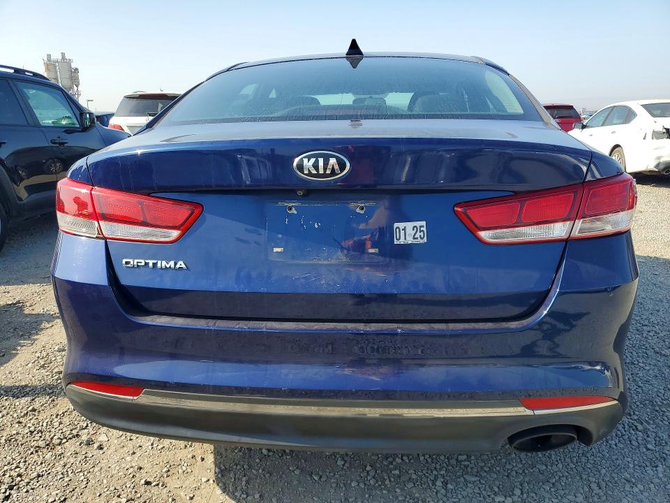 2017 Kia Optima VIN 5XXGT4L3XHG174946 COPART salvage auction — SIDE, Ca - Salvage Certificate, sold $900 on 2026-07-24 (photo 6)