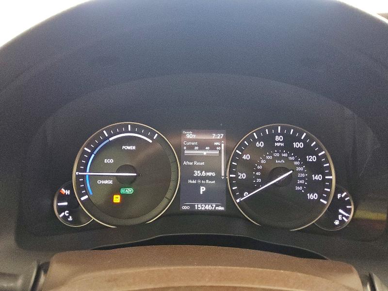 2016 Lexus ES VIN JTHBW1GG5G2113794 COPART salvage auction — MINOR DENT/SCRATCHES, Ga - Certificate Of Title, sold $9,700 on 2026-07-16 (photo 9)