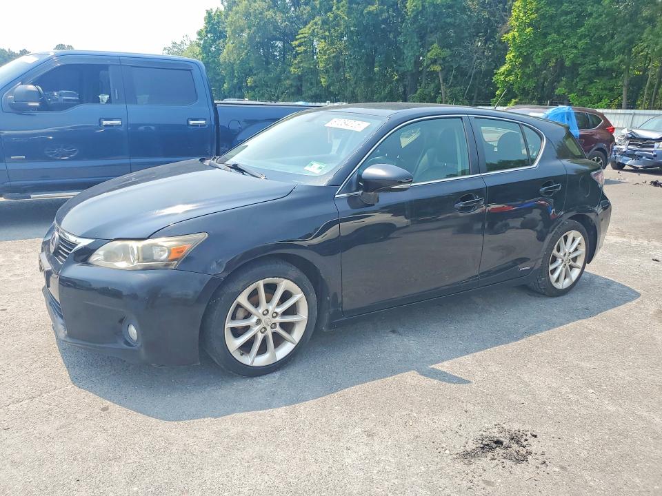 2012 Lexus Ct VIN JTHKD5BH8C2111772 COPART salvage auction — WATER/FLOOD, Pa - Cert Of Salvage-W=Flood Veh, sold $2,400 on 2026-07-21 (photo 1)