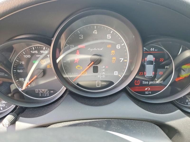 2014 Porsche Cayenne VIN WP1AE2A2XELA50099 COPART salvage auction — MINOR DENT/SCRATCHES, Tx - Certificate Of Title (P), sold $4,600 on 2026-08-13 (photo 9)
