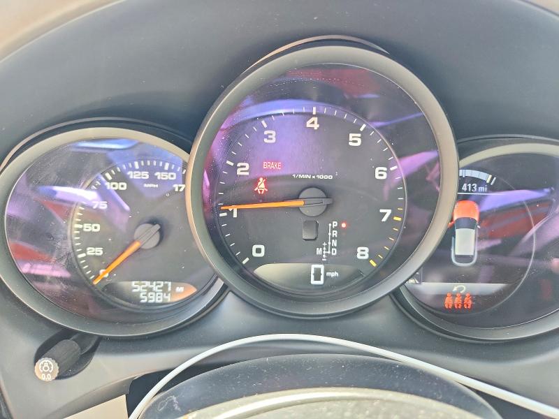 2021 Porsche Macan VIN WP1AA2A51MLB16804 COPART salvage auction — FRONT END, Nm - Cert Of Title-Salvage, sold $12,300 on 2026-08-24 (photo 9)