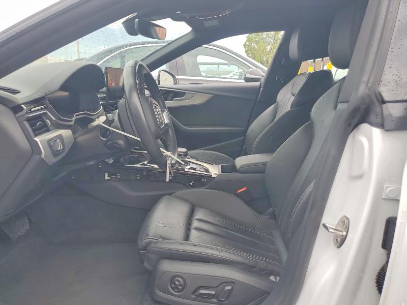 2025 Audi A5 VIN WAUDACF55SA006423 COPART salvage auction — FRONT END, Ca - Certificate Of Title, sold $11,700 on 2026-07-27 (photo 7)