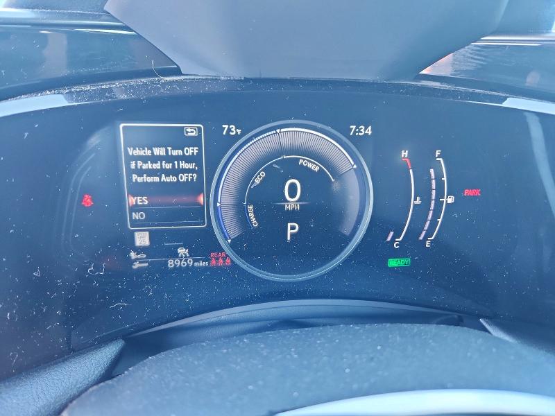 2022 Lexus VIN 2T2AKCEZ3NC003054 COPART salvage auction — HAIL, Mo - Salvage Certificate Of Title, sold $20,600 on 2026-08-26 (photo 9)