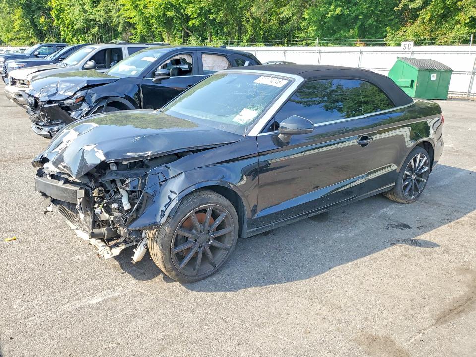 2015 Audi A3 VIN WAU3FLFF1F1088260 COPART salvage auction — FRONT END, Nj - Certificate Of Title, sold $1,050 on 2026-07-28 (photo 1)