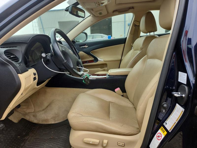 2007 Lexus Is 250 VIN JTHCK262375014160 COPART salvage auction — FRONT END, Nj - Cert Of Title-Salvage, sold $275 on 2026-07-22 (photo 7)