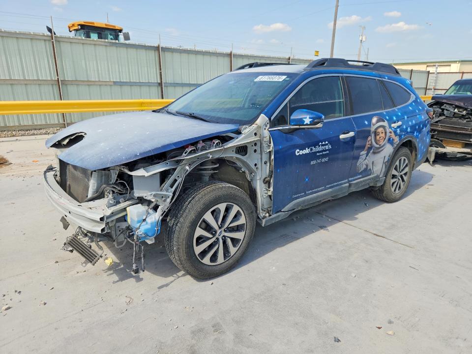 2020 Subaru Outback VIN 4S4BTACCXL3208381 COPART salvage auction — FRONT END, Tx - Certificate Of Title, sold $2,400 on 2026-07-31 (photo 1)