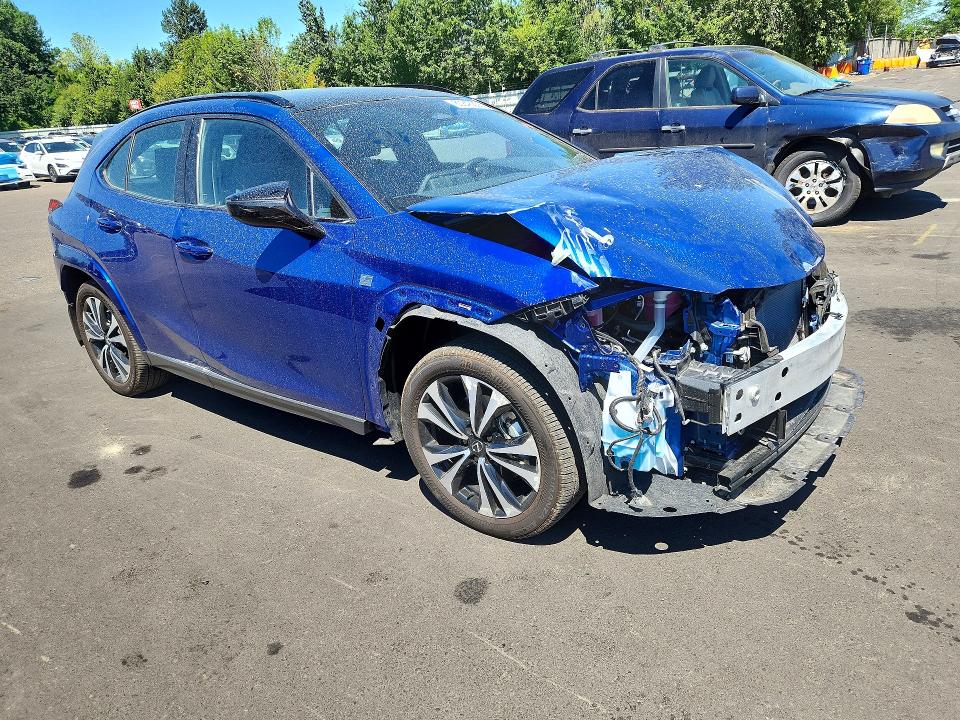 2025 Lexus Ux VIN JTHUCJDH4S2008820 COPART salvage auction — FRONT END, Ut - Certificate Of Title, sold $125 on 2026-07-27 (photo 4)