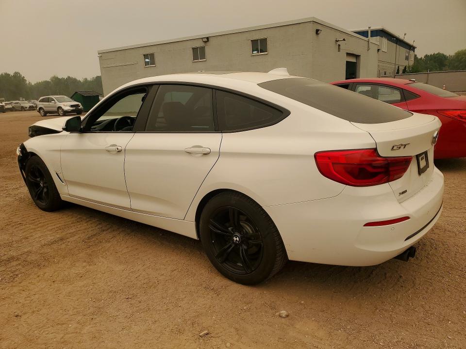 2017 BMW 3 series VIN WBA8Z9C38HG827019 COPART salvage auction — FRONT END, On - Permit Salvage, sold $200 on 2026-07-28 (photo 2)