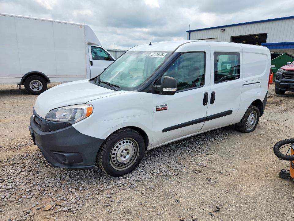 2017 Ram Promaster city VIN ZFBERFAB5H6F53224 COPART salvage auction — MECHANICAL, WI - CERTIFICATE OF TITLE, sold $3,750 on 2026-07-20 (photo 1)