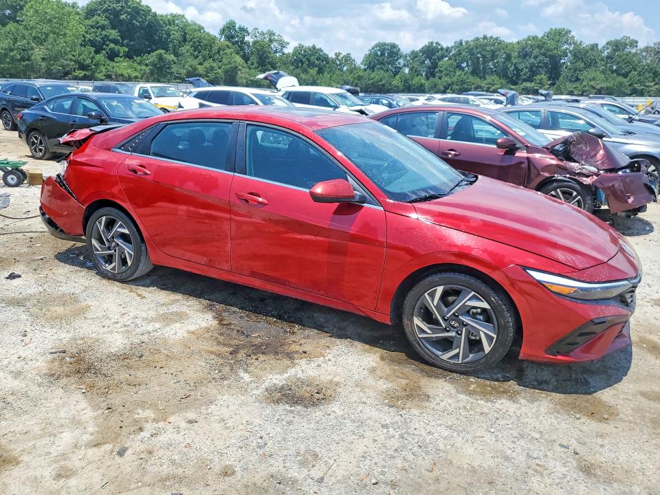 2025 Hyundai Elantra VIN KMHLS4DG0SU922944 COPART salvage auction — REAR END, FL - CERTIFICATE OF TITLE (P), sold $5,200 on 2026-07-15 (photo 4)
