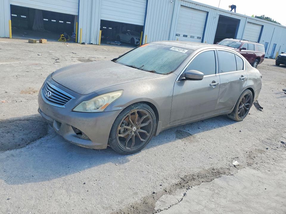 2011 Infiniti G37 VIN JN1CV6AP6BM509926 COPART salvage auction — FRONT END, AL - CERTIFICATE OF TITLE, sold $60 on 2026-07-30 (photo 1)