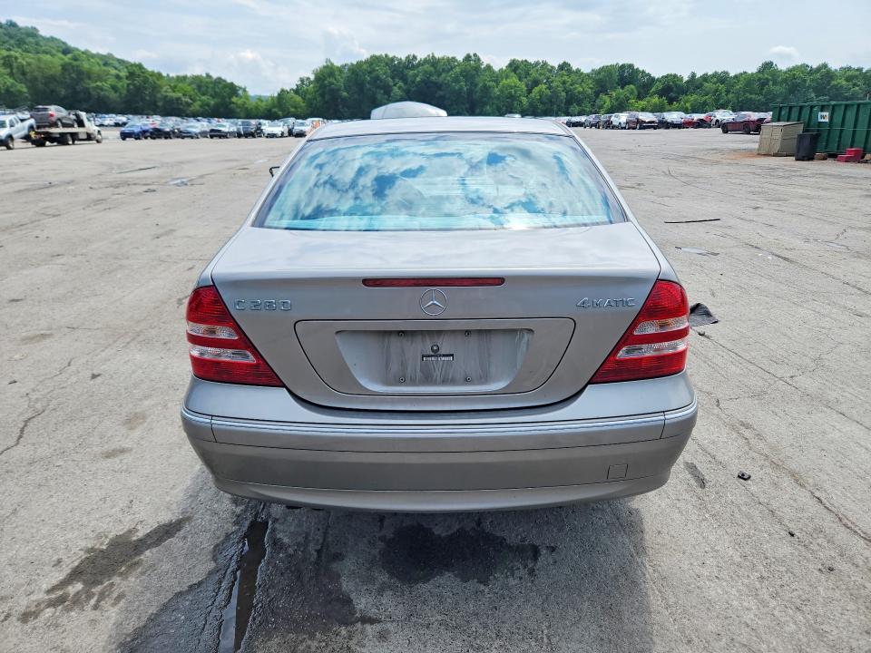 2007 Mercedes-benz C-klasse VIN WDBRF92H17F928564 COPART salvage auction — FRONT END, Pa - Cert Of Title, sold $1,728 on 2026-08-06 (photo 6)