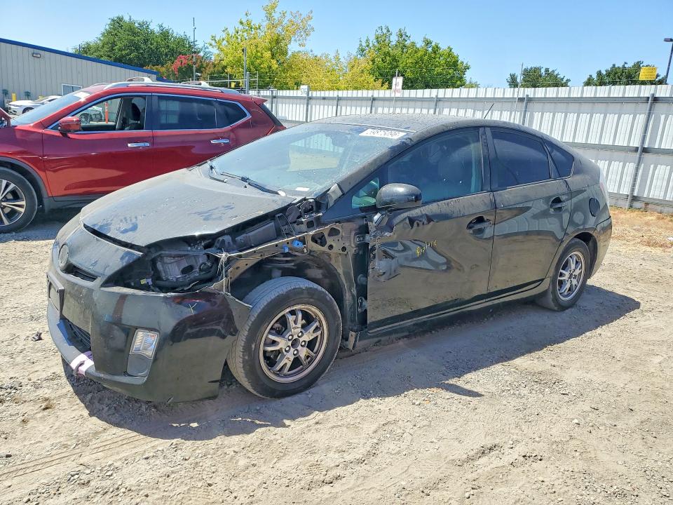 2010 Toyota Prius VIN JTDKN3DU7A0050744 COPART salvage auction — SIDE, CA - SALVAGE CERTIFICATE, sold $525 on 2026-07-14 (photo 1)