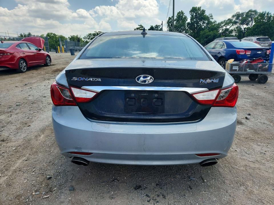 2011 Hyundai Sonata VIN 5NPEC4AB1BH296303 COPART salvage auction — REAR END, Md - Certificate Of Title, sold $125 on 2026-07-21 (photo 6)