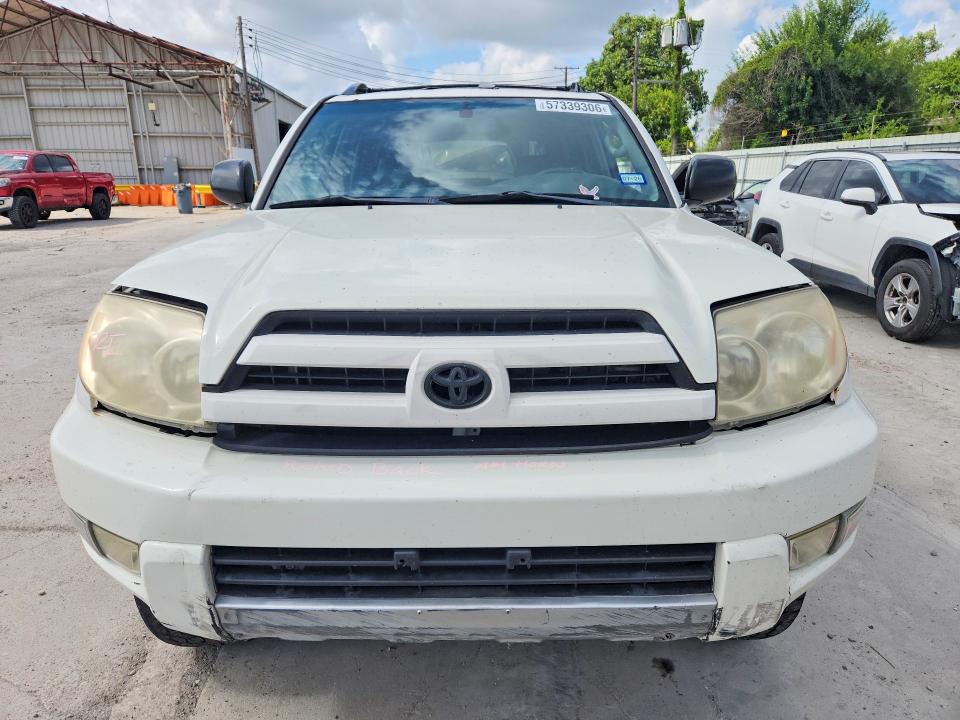 2004 Toyota 4runner VIN JTEBU14R140041881 COPART salvage auction — FRONT END, TX - SALVAGE VEHICLE TITLE, sold $2,300 on 2026-07-28 (photo 5)