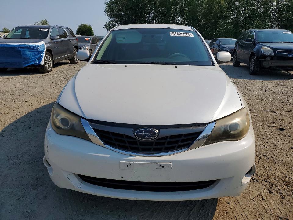 2008 Subaru Impreza VIN JF1GE61648H515169 COPART salvage auction — REAR END, WA - BILL OF SALE, sold $275 on 2026-07-27 (photo 5)