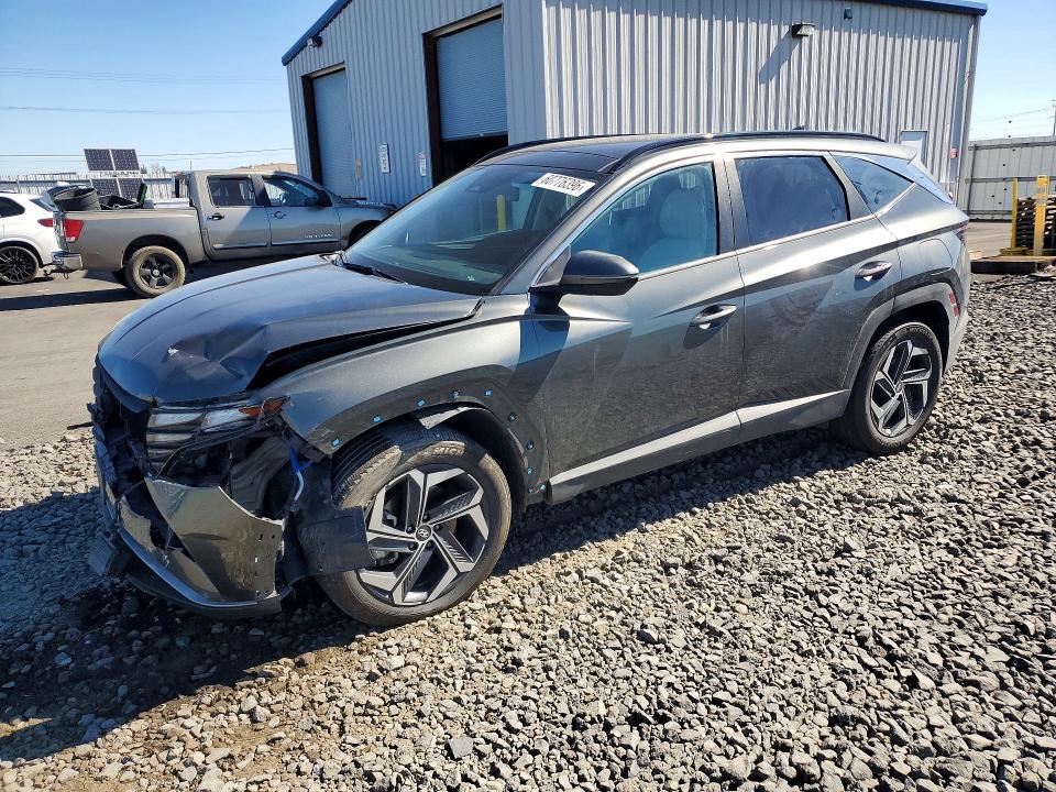 2024 Hyundai Tucson VIN KM8JCCD17RU147482 COPART salvage auction — FRONT END, Wa - Bill Of Sale, sold $9,100 on 2026-07-22 (photo 1)