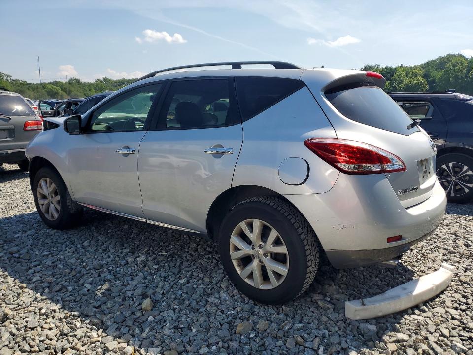 2013 Nissan Murano VIN JN8AZ1MW4DW318368 COPART salvage auction — FRONT END, Ma - Cert Of Title-Reconstrctd Coll, sold $125 on 2026-07-29 (photo 2)