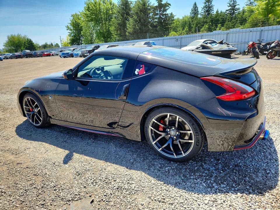 2020 Nissan 370z VIN JN1AZ4EH8LM823548 COPART salvage auction — UNDERCARRIAGE, ON - PERMIT NO BRAND - UNFIT, sold $27,750 on 2026-07-28 (photo 2)