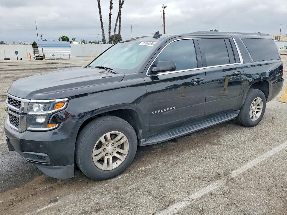 2019 Chevrolet Suburban VIN 1GNSCGKC8KR337313 COPART salvage auction — MINOR DENT/SCRATCHES, Ca - Dis/Dlr/Exp Only Clean Title, sold $3,650 on 2026-07-10 (photo 1)
