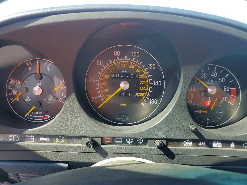1989 Mercedes-benz Sl-klasse VIN WDBBA48D4KA098305 COPART salvage auction — FRONT END, Sc - Cert Of Title-Salvage, sold $10,000 on 2026-08-10 (photo 9)
