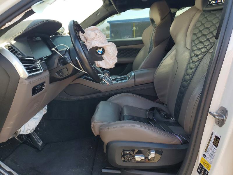 2023 BMW X6 VIN 5YMCY0C05P9R41992 COPART salvage auction — FRONT END, Ca - Salvage Certificate, sold $18,200 on 2026-08-31 (photo 7)
