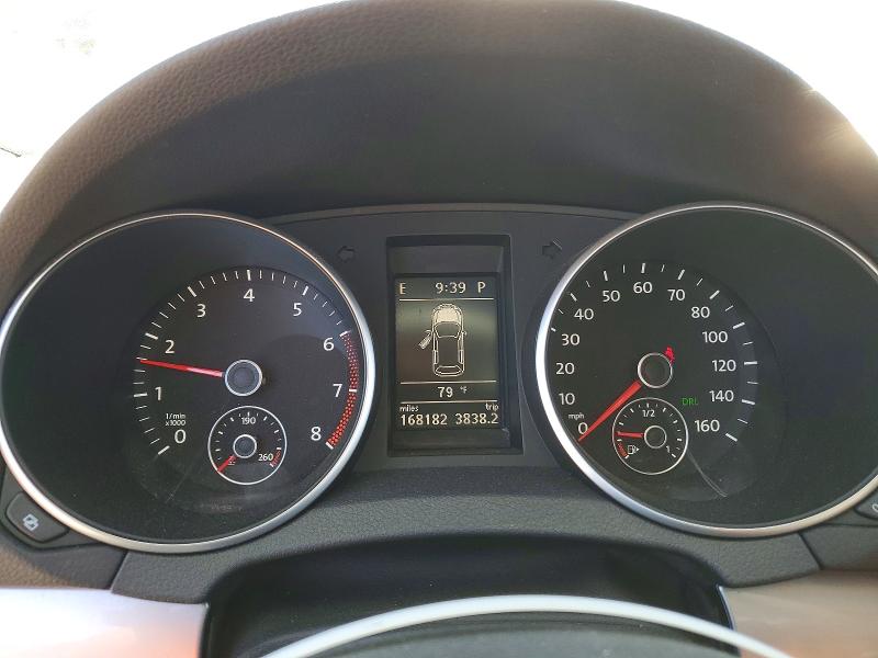 2012 Volkswagen Golf VIN WVWDB7AJ8CW269358 COPART salvage auction — REAR END, Wa - Bill Of Sale, sold $1,550 on 2026-07-17 (photo 9)