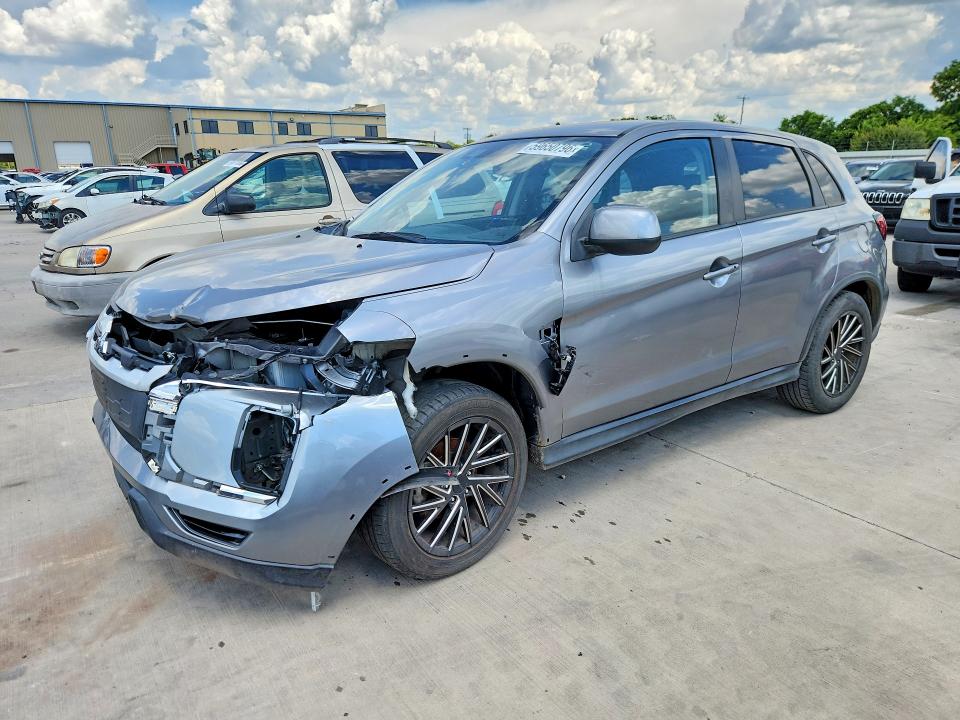 2021 Mitsubishi VIN JA4APUAU0MU036689 COPART salvage auction — FRONT END, TX - CERTIFICATE OF TITLE (P), sold $2,500 on 2026-07-20 (photo 1)
