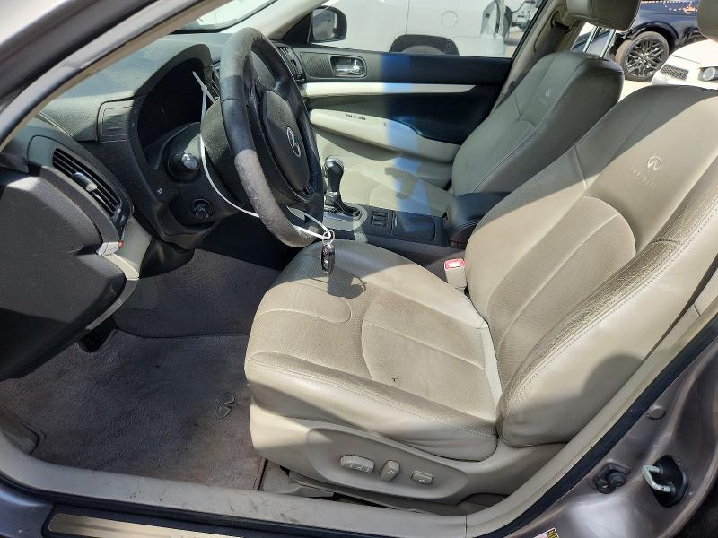 2007 Infiniti G35 VIN JNKBV61E97M717344 COPART salvage auction — MINOR DENT/SCRATCHES, TX - CERT OF TITLE-REBUILT SALVAGE, sold $500 on 2026-07-30 (photo 7)