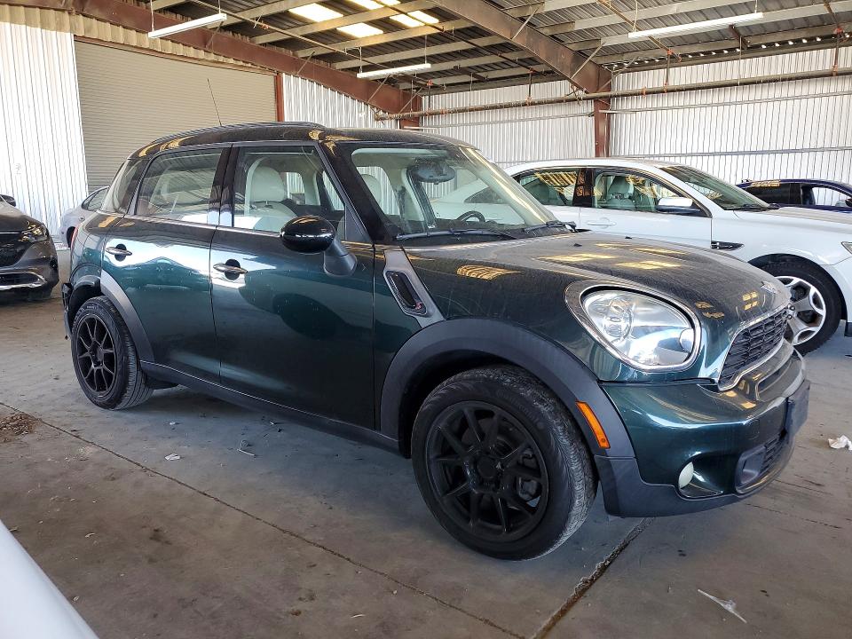 2014 Mini Cooper VIN WMWZC3C55EWP25330 COPART salvage auction — REAR END, Ca - Salvage Certificate, sold $650 on 2026-08-06 (photo 4)