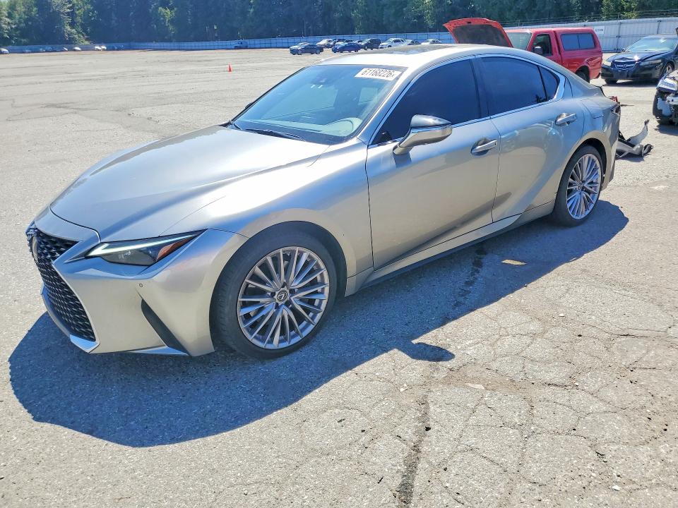 2022 Lexus Is VIN JTHD81F26N5049902 COPART salvage auction — REAR END, Salvage Title, sold $6,700 on 2026-07-27 (photo 1)