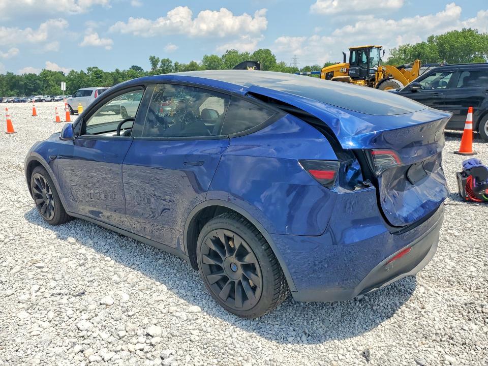 2022 Tesla Model y VIN 7SAYGDEE4NF532132 COPART salvage auction — REAR END, Oh - Cert Of Title-Salvage, sold $10,100 on 2026-07-31 (photo 2)