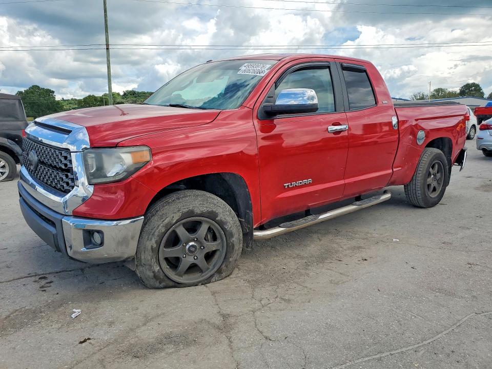2018 Toyota Tundra VIN 5TFRM5F11JX126062 COPART salvage auction — REAR END, Fl - Cert Of Title Slvg Rebuildable, sold $5,200 on 2026-07-27 (photo 1)